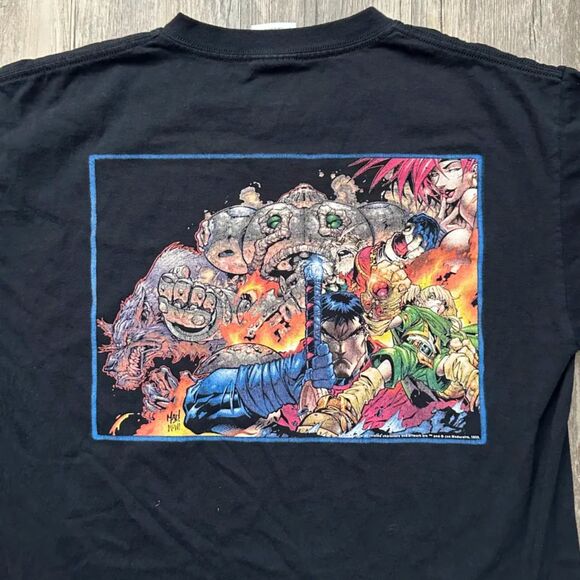 Vintage 1998 Battle Chasers #1 Comic Promo Art T Shirt Size Large - Picture 2 of 7